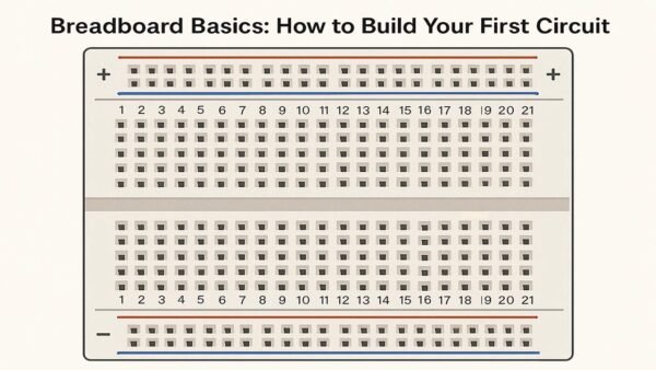 Breadboard Basics: How to Build Your First Circuit (Step-by-Step)