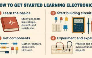 how to start learning electronics image