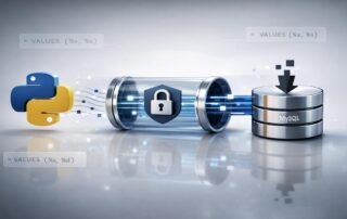 Safe-Python-data-INSERT-into-MySQL-illustration