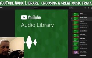 YouTube-Audio-Library,-choosing-a-great-music-track