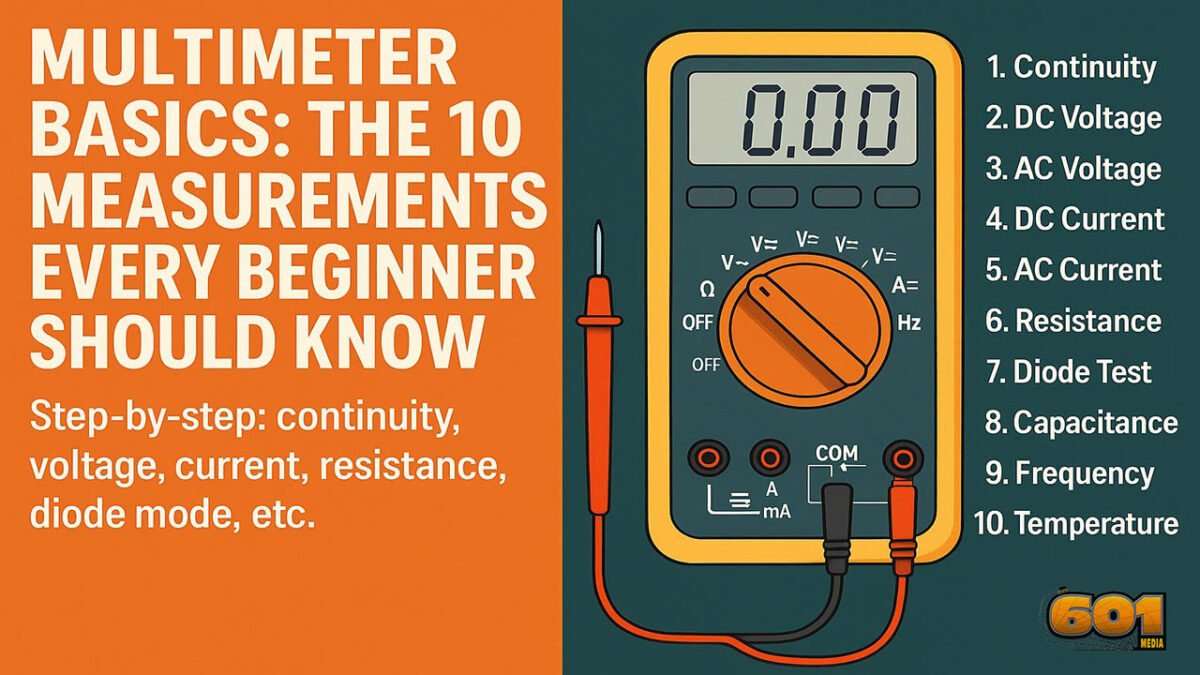 Multimeter Function Table Multimeter Basics: Essential Measurements, Voltage, Current, Ohms